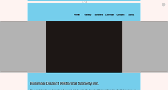 Desktop Screenshot of bulimbahistory.org